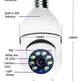 WiFi CAMERA 1080P Bulb 4X Zoom Camera E27 Home 5GWiFi Alarm Monitor Best Home Security Camera System Wireless CCTV Outdoor Security Camera - EX-STOCK Canada