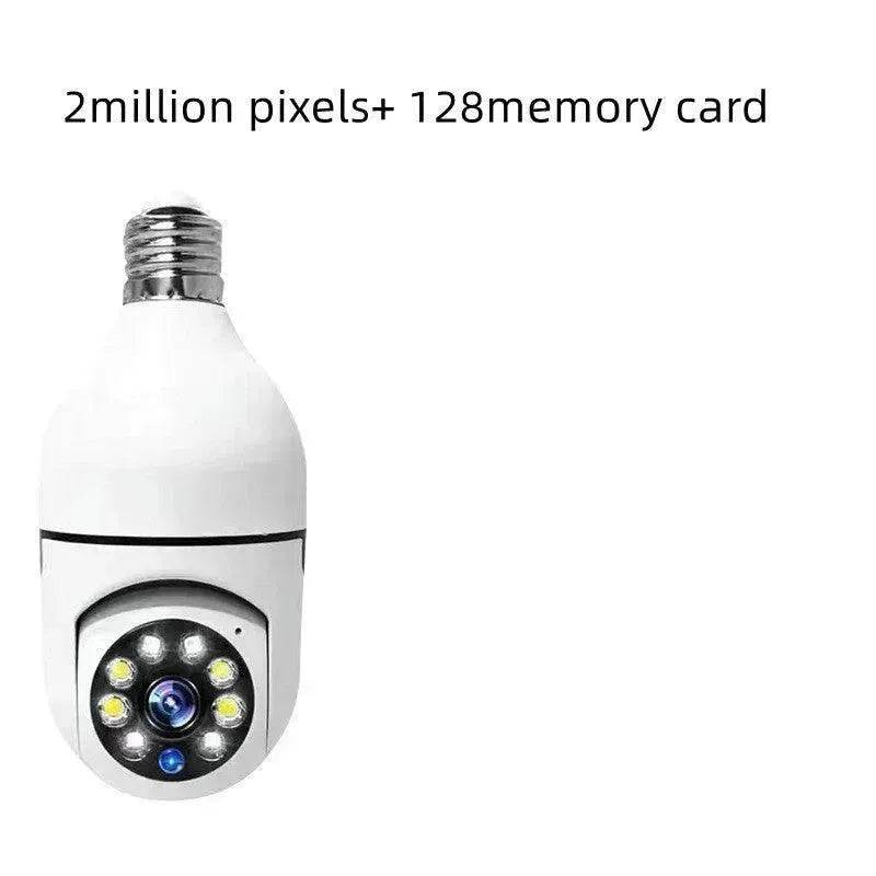 WiFi CAMERA 1080P Bulb 4X Zoom Camera E27 Home 5GWiFi Alarm Monitor Best Home Security Camera System Wireless CCTV Outdoor Security Camera - EX-STOCK Canada