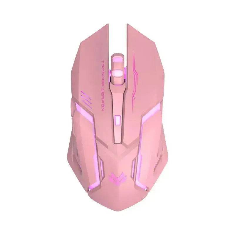 Wireless Charging Silent Gaming Mouse Machinery - EX-STOCK Canada