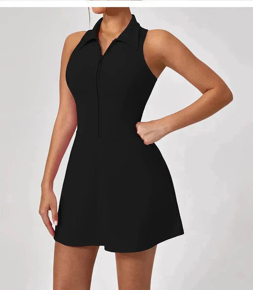 Women High Waist Sports Fitness Dress - EX-STOCK Canada