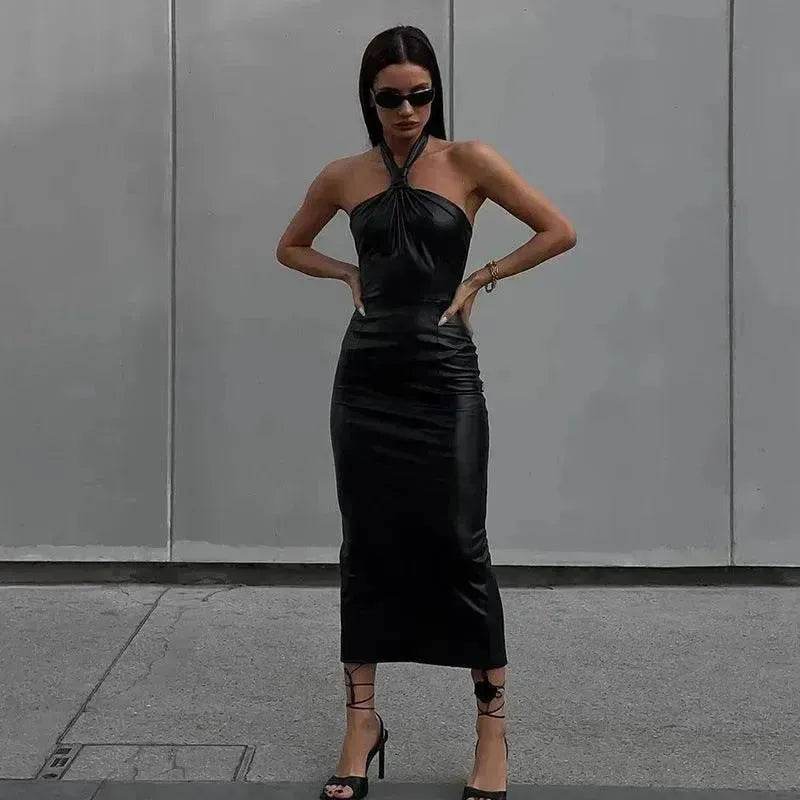 Women's Backless Dress Fashionable Slim-fit Halter - EX-STOCK Canada