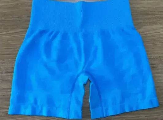 Women's Camo Jacquard Seamless Gym Shorts - EX-STOCK Canada