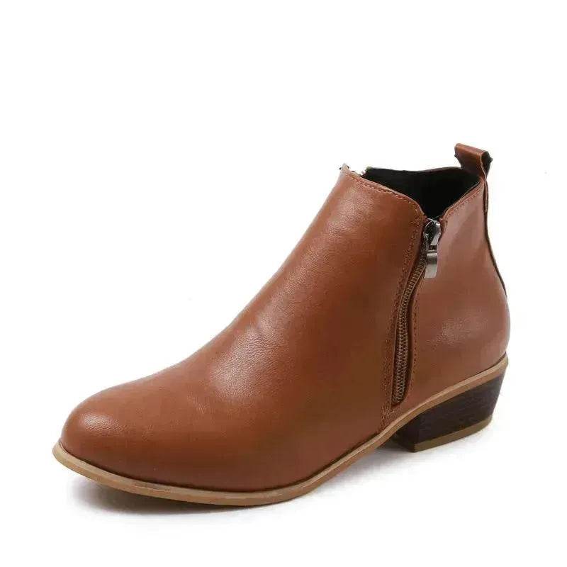 Women's Casual Shoes With Thick Heels Boot Shoes for Women - EX-STOCK Canada