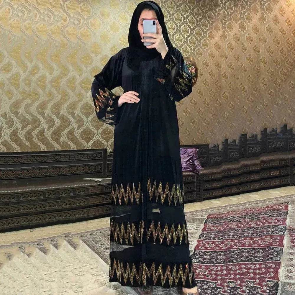 Women's clothing Arab black robe - EX-STOCK Canada