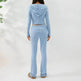 Women's Comfortable Hoodie Leisure Charming Long Sleeve Sweater And High Waist Long Pants Suit - EX-STOCK Canada