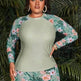 Women's Fashion Long Sleeve High Waist Split Swimsuit/pajamas/lounge wear. - EX-STOCK Canada