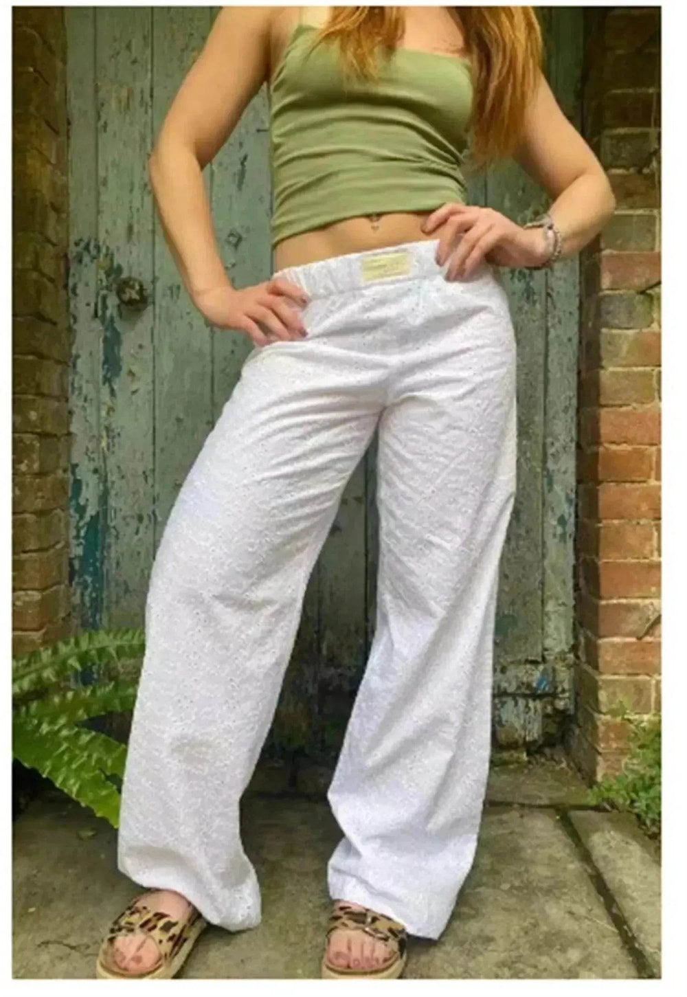Women's Fashionable Loose High Waist Trousers - EX-STOCK Canada