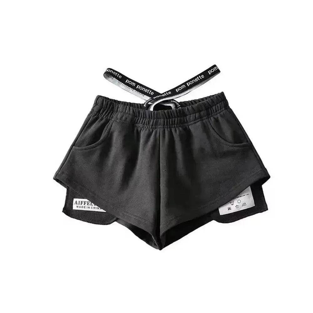 Women's High Waist Running Athletic Gym Hot Pants - EX-STOCK Canada