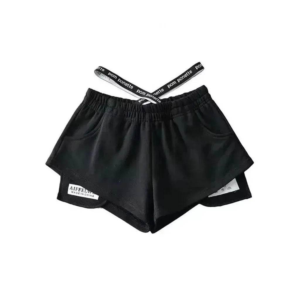 Women's High Waist Running Athletic Gym Hot Pants - EX-STOCK Canada