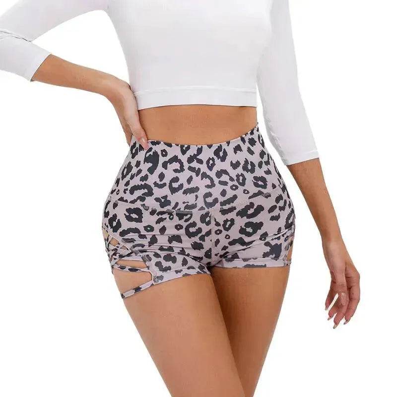 Women's High Waist Tight Camouflage & Leopard Yoga Pants & Sports Shorts - EX-STOCK Canada