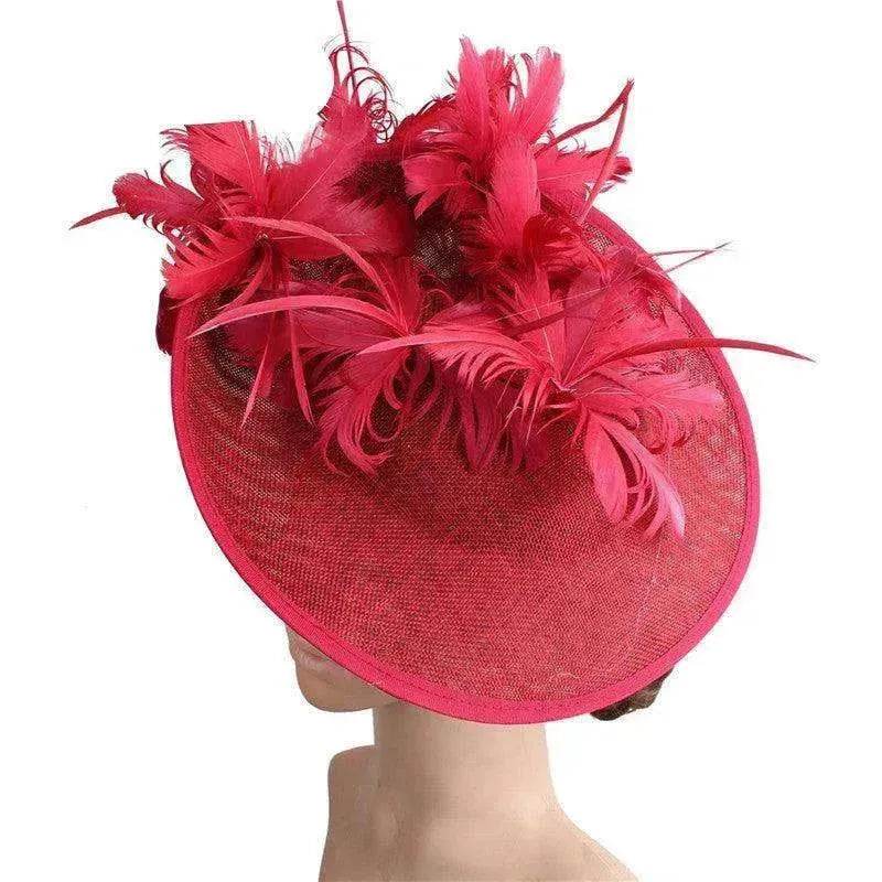 Women's Horse Racing Festival Fashion High End Top Aristocratic Hair Accessories - EX-STOCK Canada