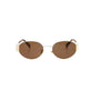 Women's Metal Retro Oval Sunglasses - EX-STOCK Canada