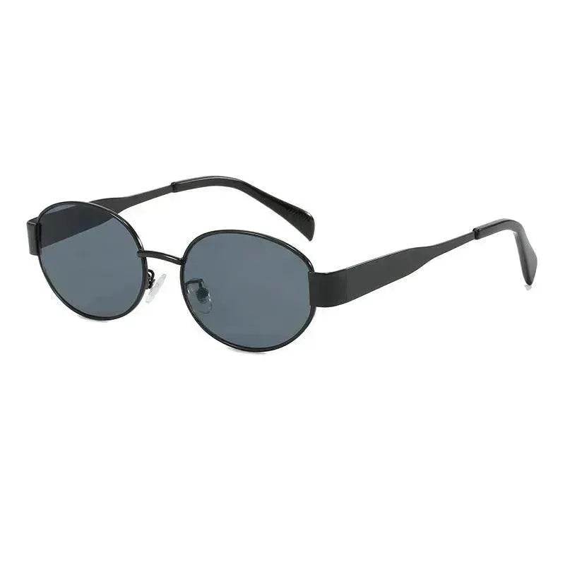 Women's Metal Retro Oval Sunglasses - EX-STOCK Canada