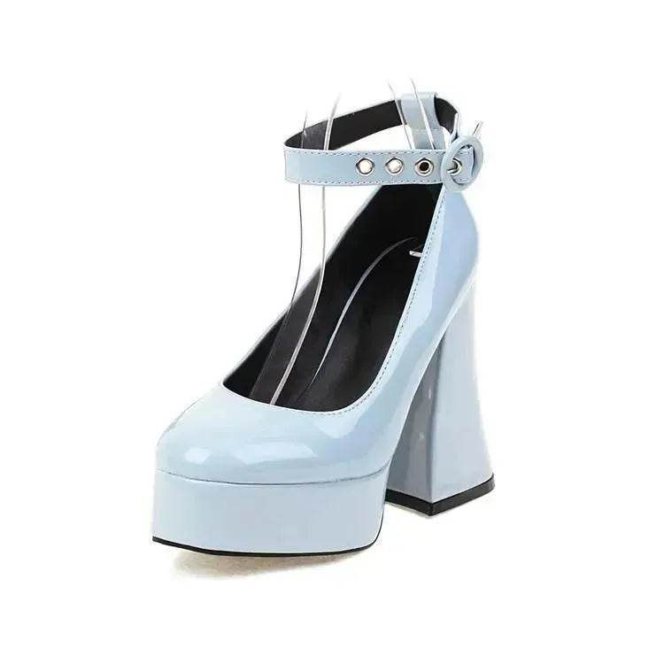 Women's Platform Thick Heel High Heel Shoes - EX-STOCK Canada