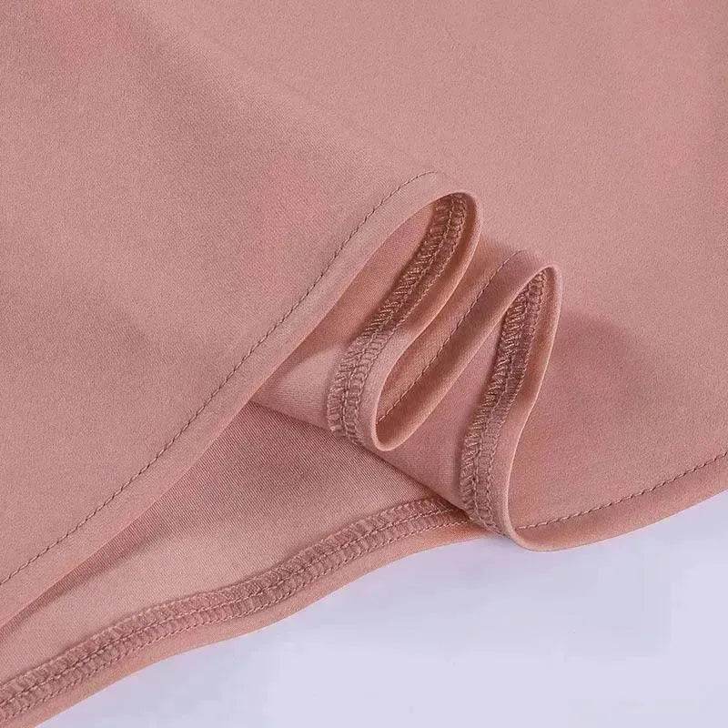Women's Satin V Neck Backless No Sleeveless Summer Party Dress - EX-STOCK Canada