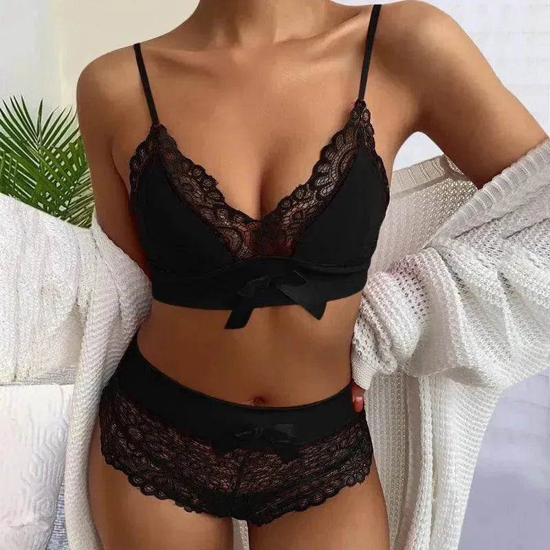 Women's Charming Lingerie Lace Suspenders Three-point Charming Lingerie - EX-STOCK Canada