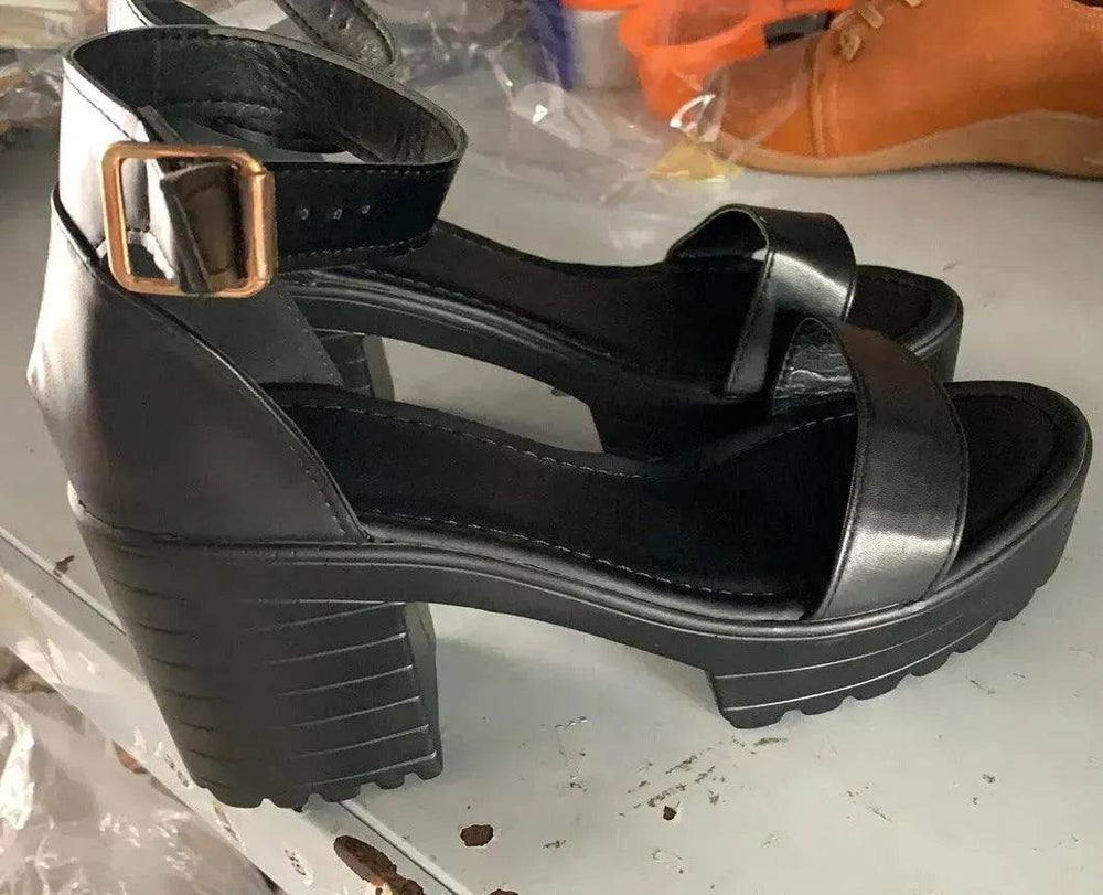 Women's Shoes Summer - High Heels Fashion Large Size Sandals - EX-STOCK Canada