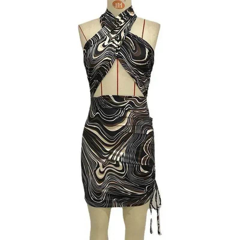 Women's Sleeveless High Waist Hot Girl Dress - EX-STOCK Canada
