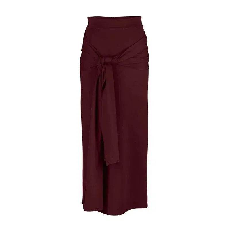 Women's Solid Color Arab Hip Skirt - EX-STOCK Canada