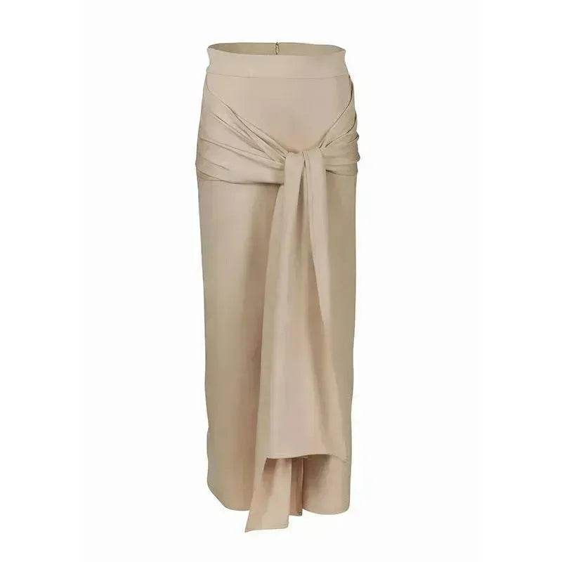 Women's Solid Color Arab Hip Skirt - EX-STOCK Canada