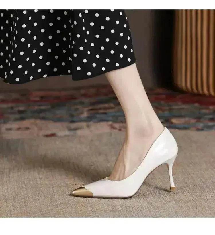 Women's Stiletto High Heels Korean Style Fashion Commuter Shoes - EX-STOCK Canada