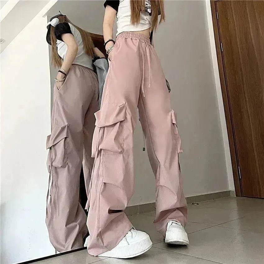 Women's Summer High Waist Retro Quick-drying Casual Pants - EX-STOCK Canada