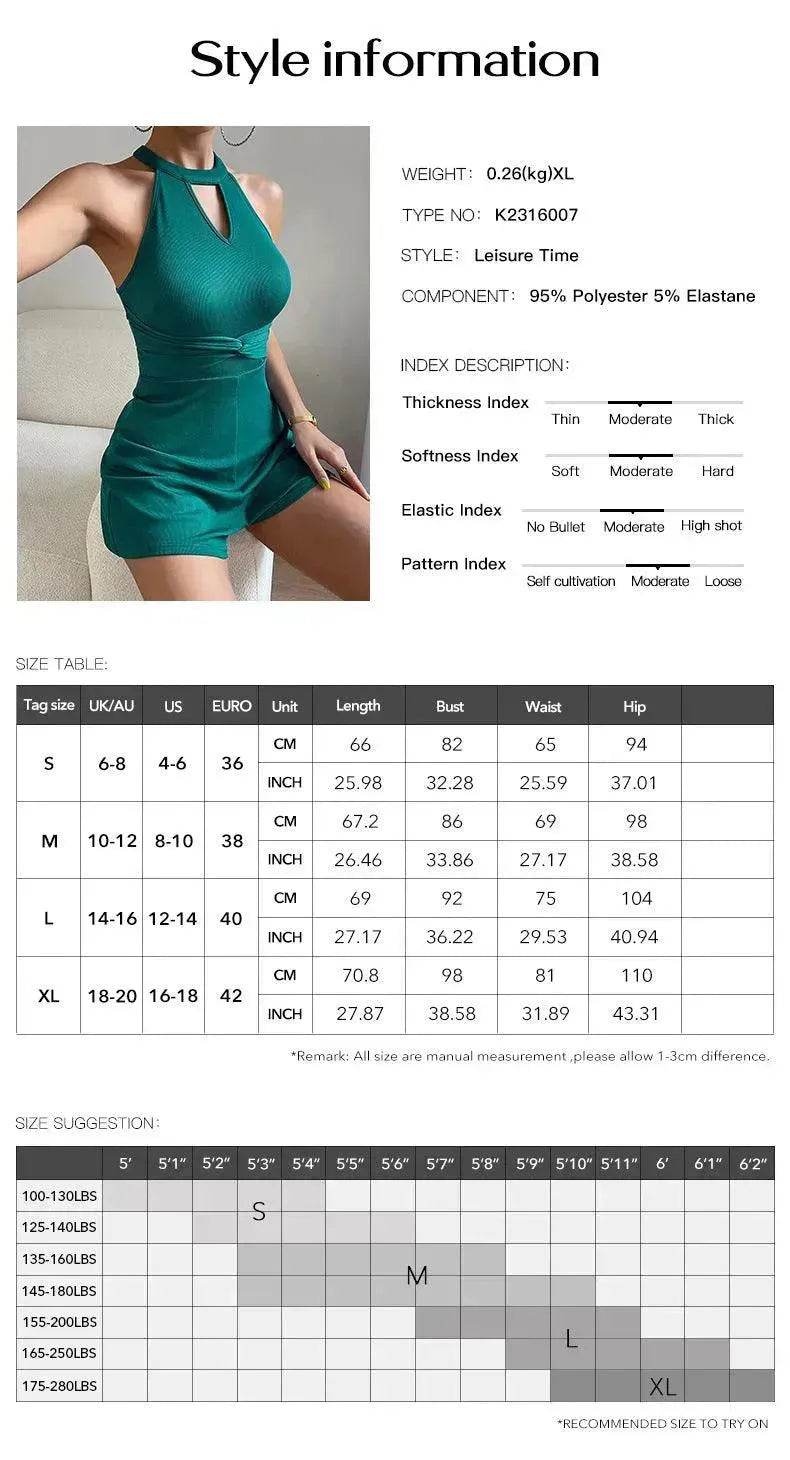 Women's Summer Solid Color Jumpsuit - EX-STOCK Canada