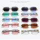 Women's Trimming Ocean Lens Rimless Sunglasses - EX-STOCK Canada