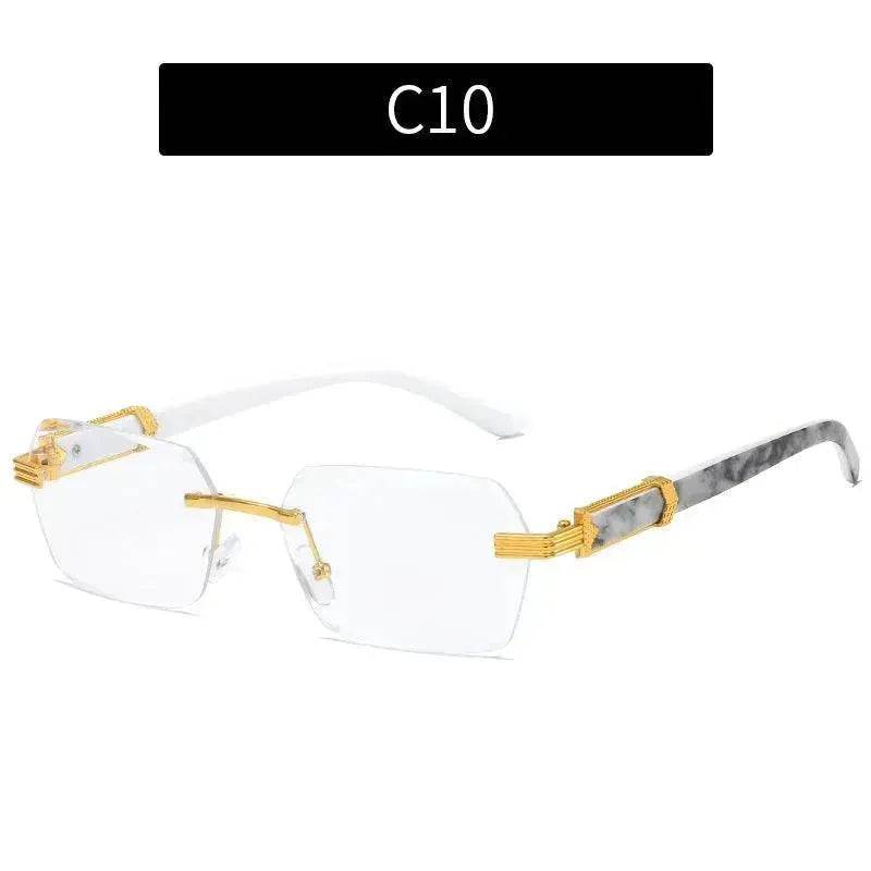 Women's Trimming Ocean Lens Rimless Sunglasses - EX-STOCK Canada