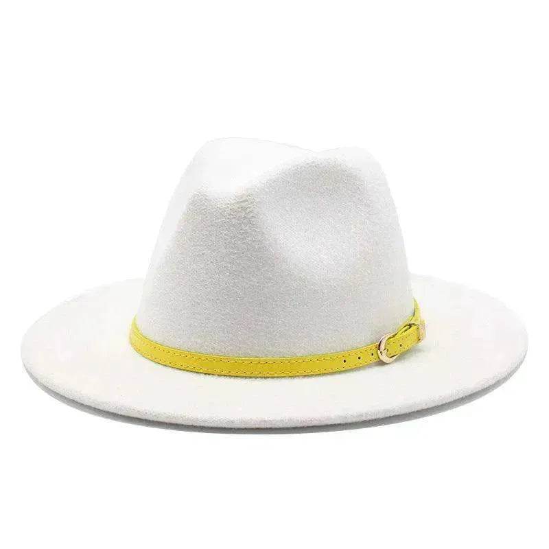 Women's Woolen Big Brimmed Jazz Felt Style Hat - EX-STOCK Canada