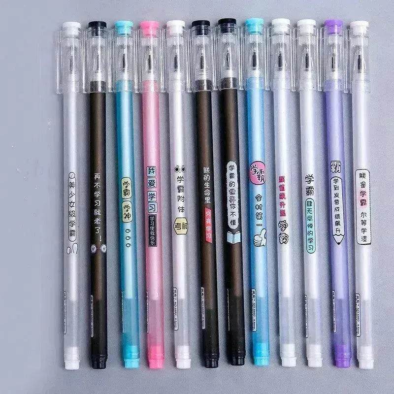 Xueba Pen School Flower School Grass Gel Pen Cute Student - EX-STOCK Canada