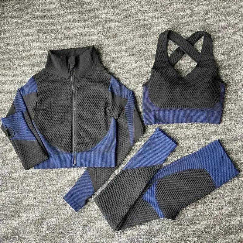 Yoga sets female sport gym suit - EX-STOCK Canada