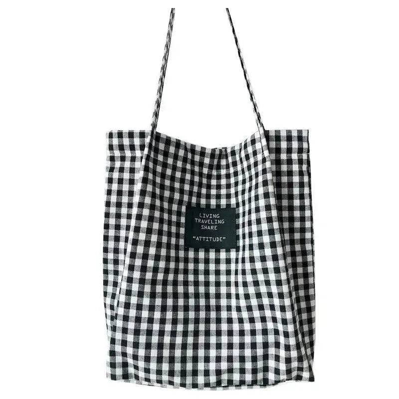 Youda Fashion Women Shoulder Bags Classic Female Shopping Bag Casual Ladies Tote Vintage Style Canvas Handbags Girls Handbag - EX-STOCK Canada