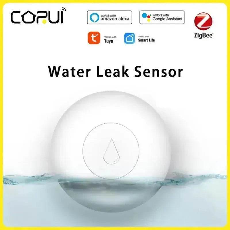 Zigbee Smart Wireless Water Sensor Flood Alarm Detector Smart Home FCCID Authentication - EX-STOCK Canada