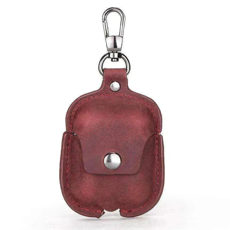 Couvercles en cuir pour AirPods + crochet porte-clés ! - EX-STOCK Canada