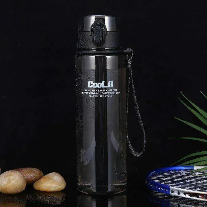 Gobelet d'eau en plastique givré avec couvercle à ressort - EX-STOCK CANADA