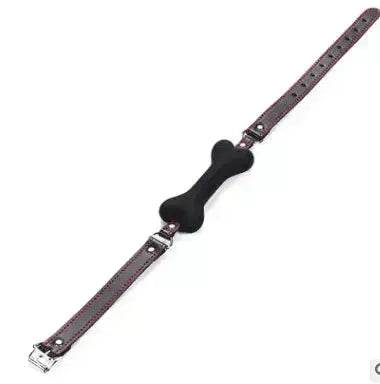 Dog Bone Mouth Plug Couples Silicone Toy - EX-STOCK Canada