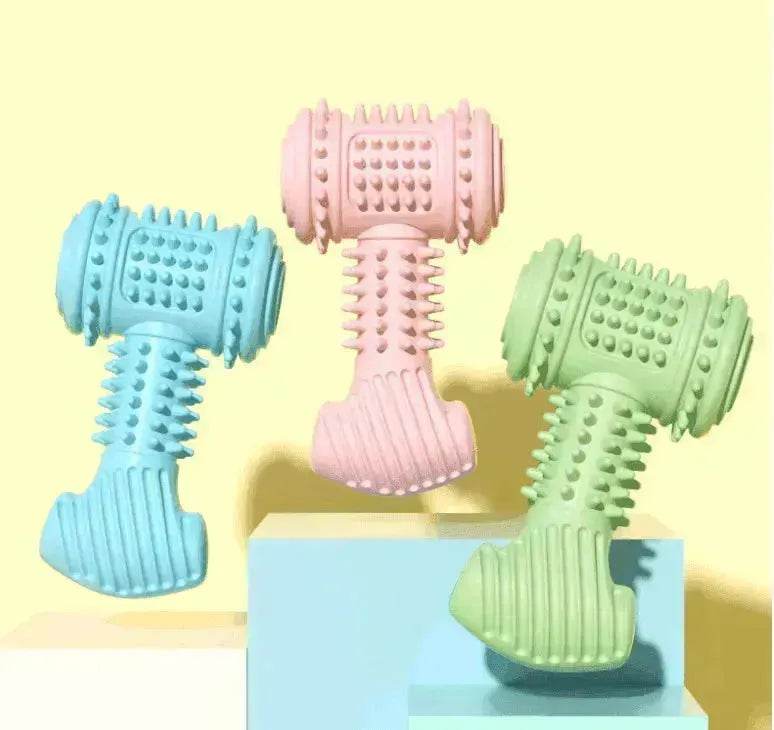 Dog Chew Toys: Teeth Cleaning, Indestructible TPR Bite Toys - EX-STOCK Canada