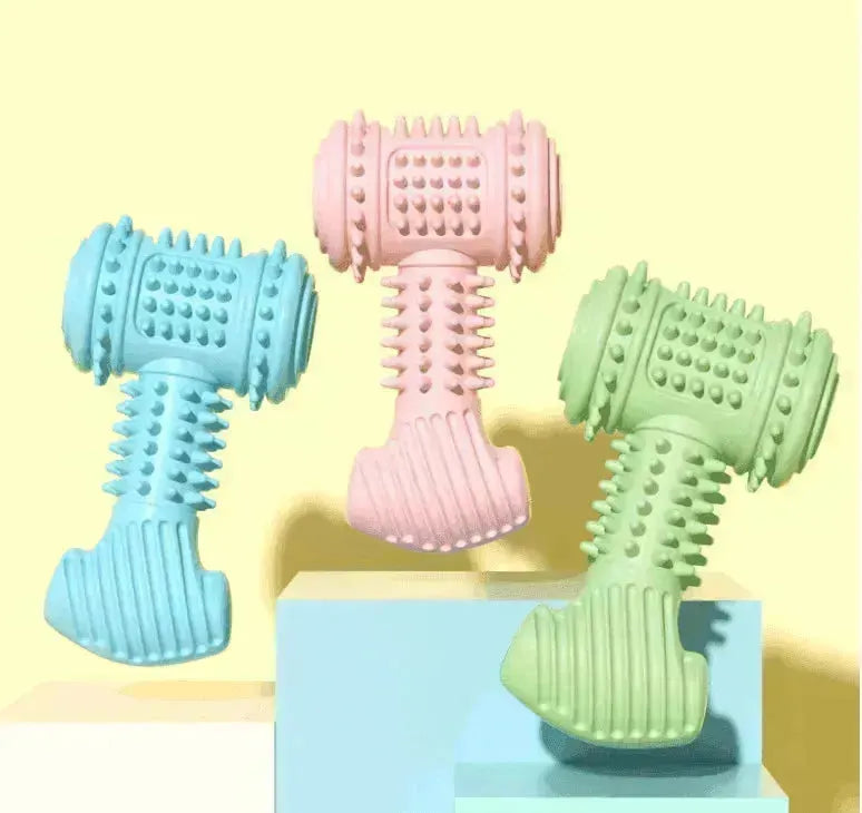 Jouets à mâcher pour chien : nettoyage des dents, jouets à mordre en TPR indestructibles - EX-STOCK CANADA