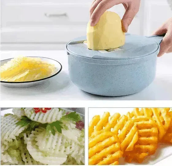 Mandolinen-Gemüseschneider-Schäler-Reibe Zwiebel Karotte Kartoffel - EX-STOCK CANADA