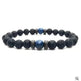 Personality Men's Black Volcanic Stone Bracelet - EX-STOCK Canada
