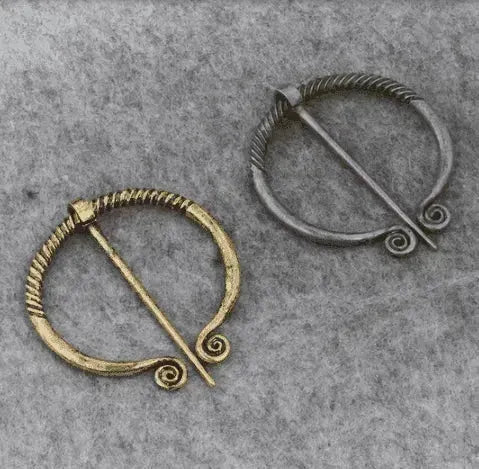 Hebilla de cinturón, corbata o broche de cuello de vaquero vikingo - EX-STOCK CANADA