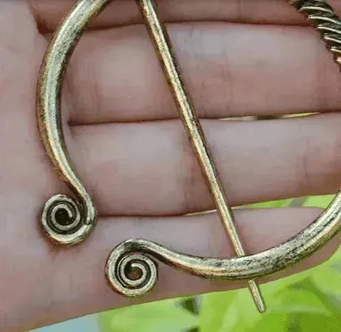 Hebilla de cinturón, corbata o broche de cuello de vaquero vikingo - EX-STOCK CANADA