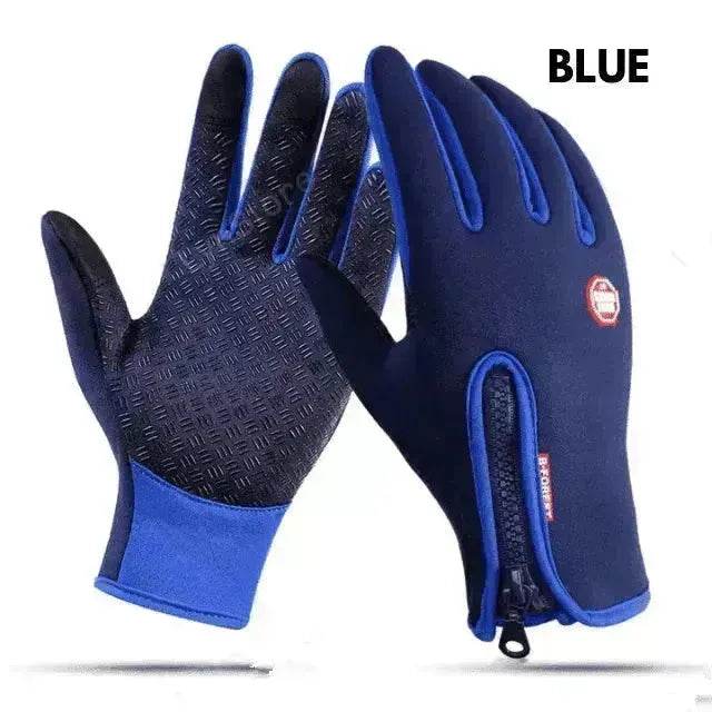 Waterproof Touch Screen Polar Fleece Motorcycle Riding Gloves - EX-STOCK Canada