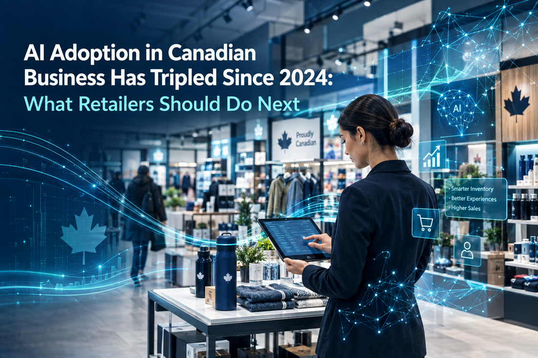 AI Adoption in Canadian Business Has Tripled Since 2024: What Retailers Should Do Next
