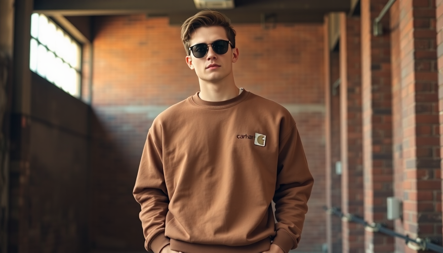 Elevate Your Casual Style with Carhartt's Loose Fit Sweatshirts - EX-STOCK Canada