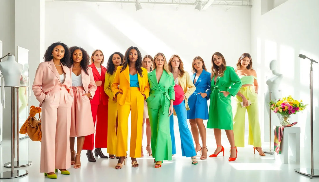 Spring Fashion Colors: What's Hot and How to Wear Them