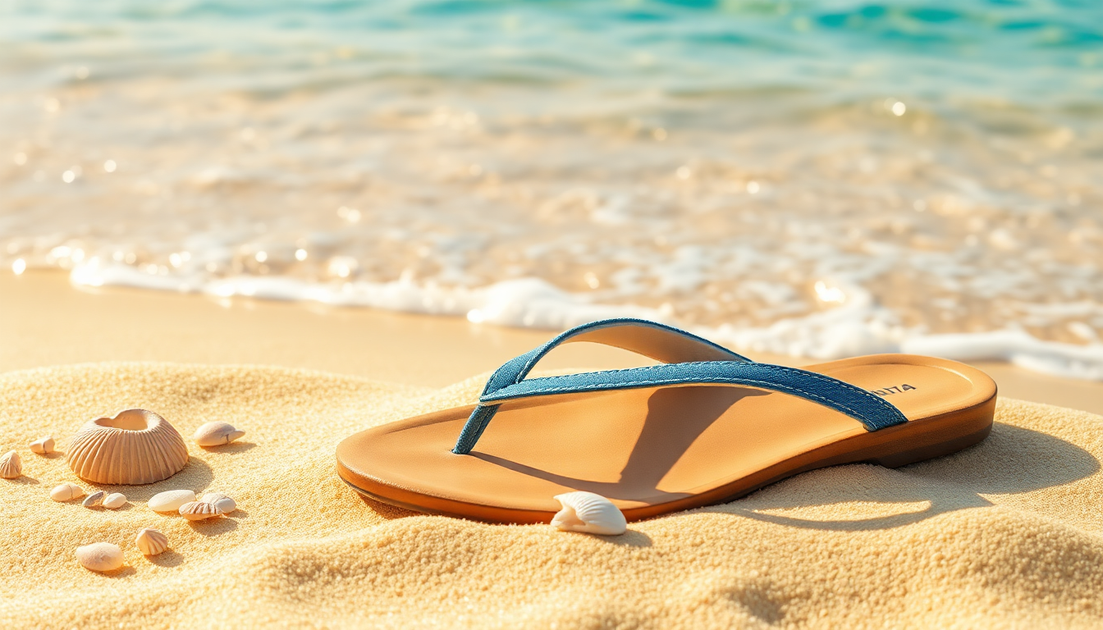 Elevate Your Summer Style with EX-STOCK Canada's Denim Thong Sandals