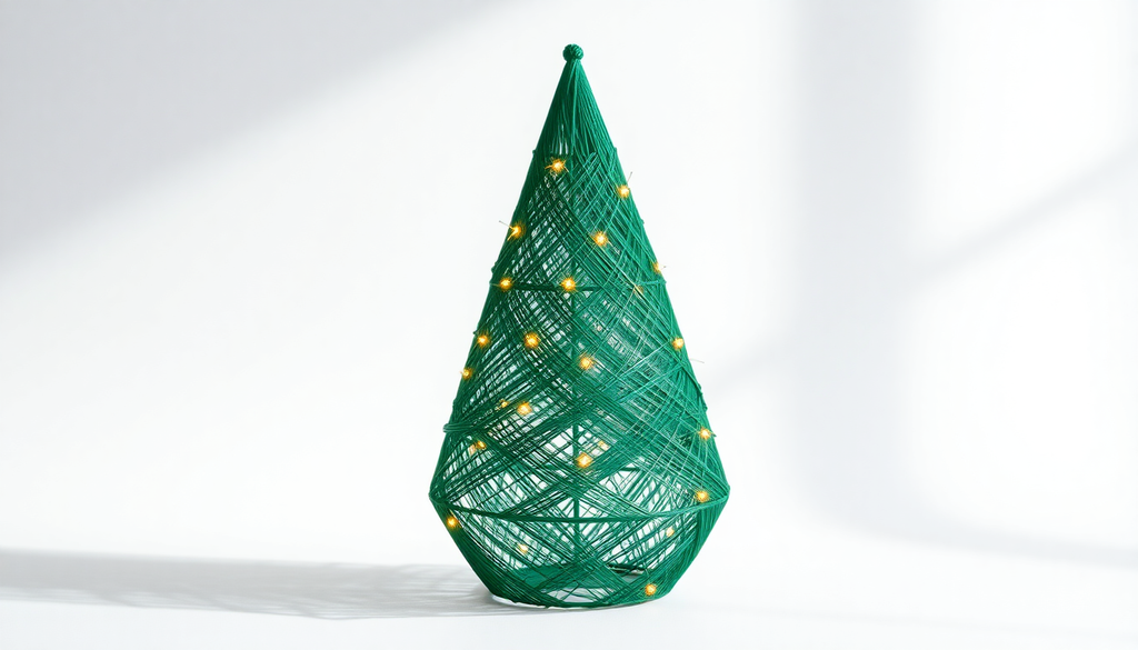 Elevate Your Holiday Decor with a Stunning String Christmas Tree