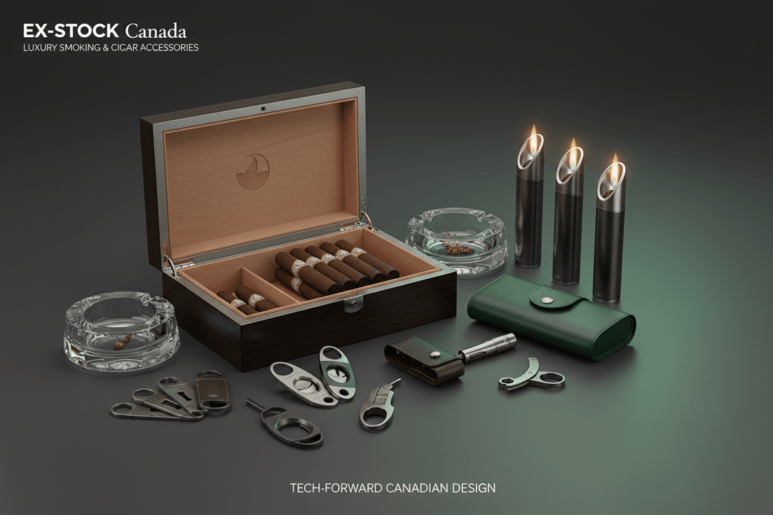 Cigar Accessories & Gifts 2026 Canada — Cutters, Humidors & Lighters at EX-STOCK Canada